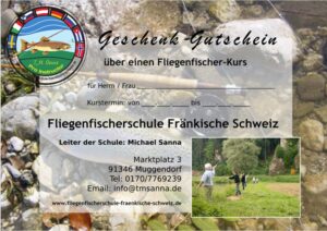 Gutschein für Fliegenfischer-Kurs